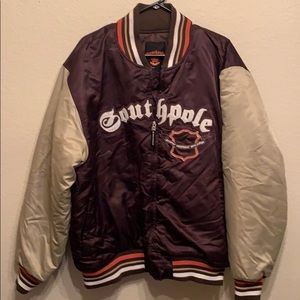 ⬇️ South Pole two tone varsity style jacket